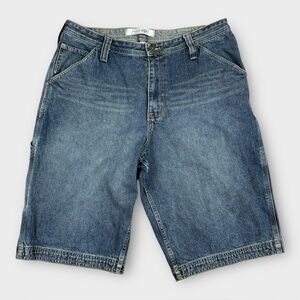 Urban Pipeline Denim Carpenter Shorts Sz 36 Blue Jean Workwear Utility Y2K